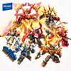 SEMBO BLOCK Mecha Building Blocks Set Battle Robots Action Figure Model Blind Box kits Kids Assembled Toys For Boys Holiday Gift
