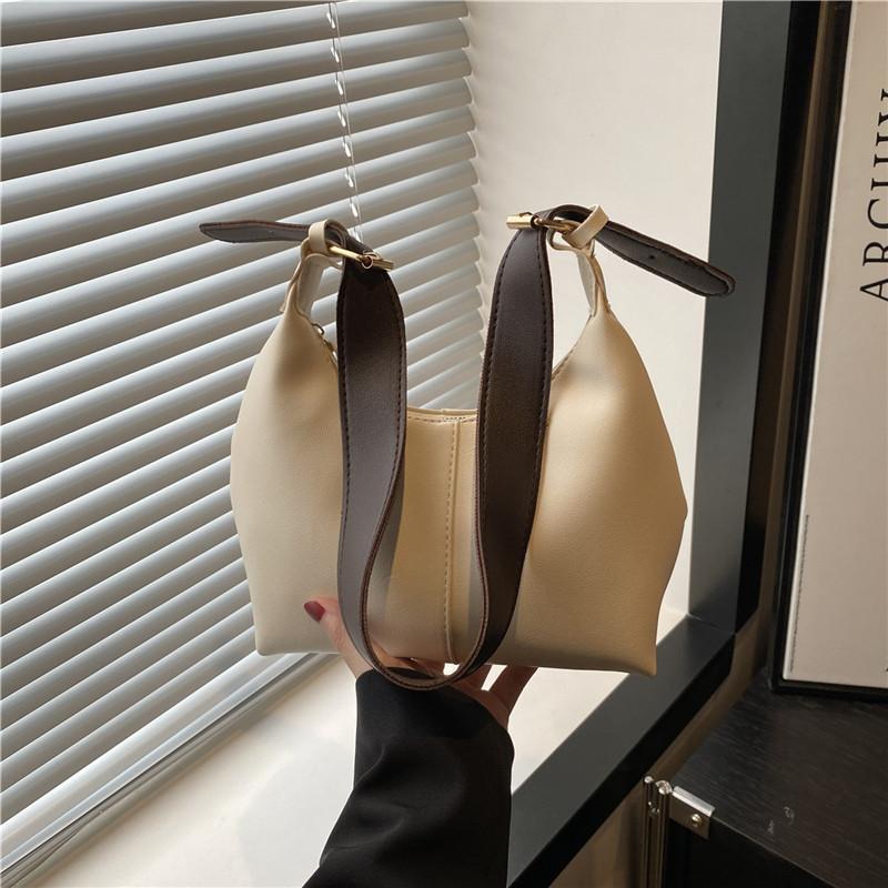 Нишевая простая ретро наплечная сумка-мессенджер лето новая мода высокое чувство сумка подмышку повседневная сумка-тоут