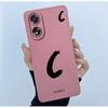 Чехол для Oppo A18 A38 A58 A78 4G Чехол Защита камеры Минималистичный Буквы Жидкий силикон Мягкие задние крышки для Oppo A 38 A 18 Корпус