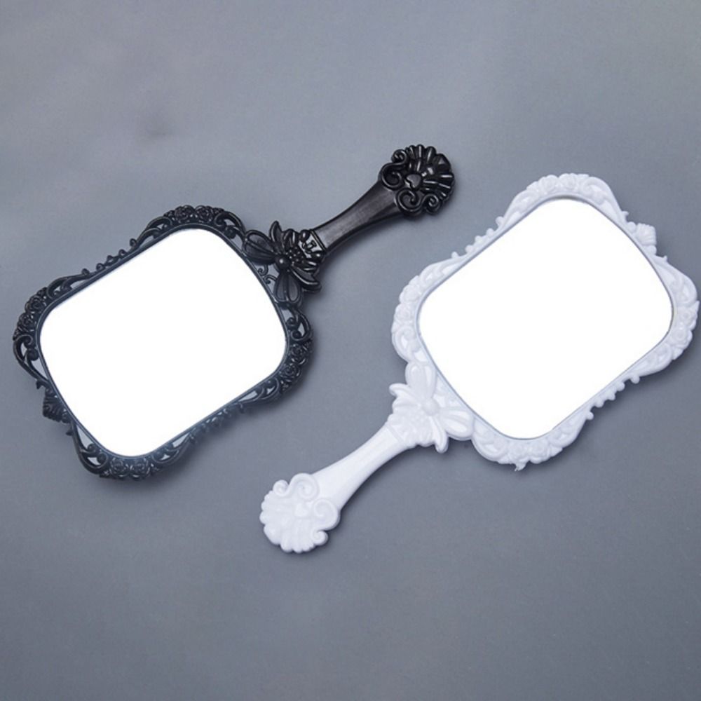European Style Butterfly Pattern Cosmetic Mirror No Deformation Portable Make-up Mirror  Girl