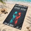 Anuel AA Custom Name Beach towels also serve as bath towels summer essential a musthave for the outdoors the beach and the pool