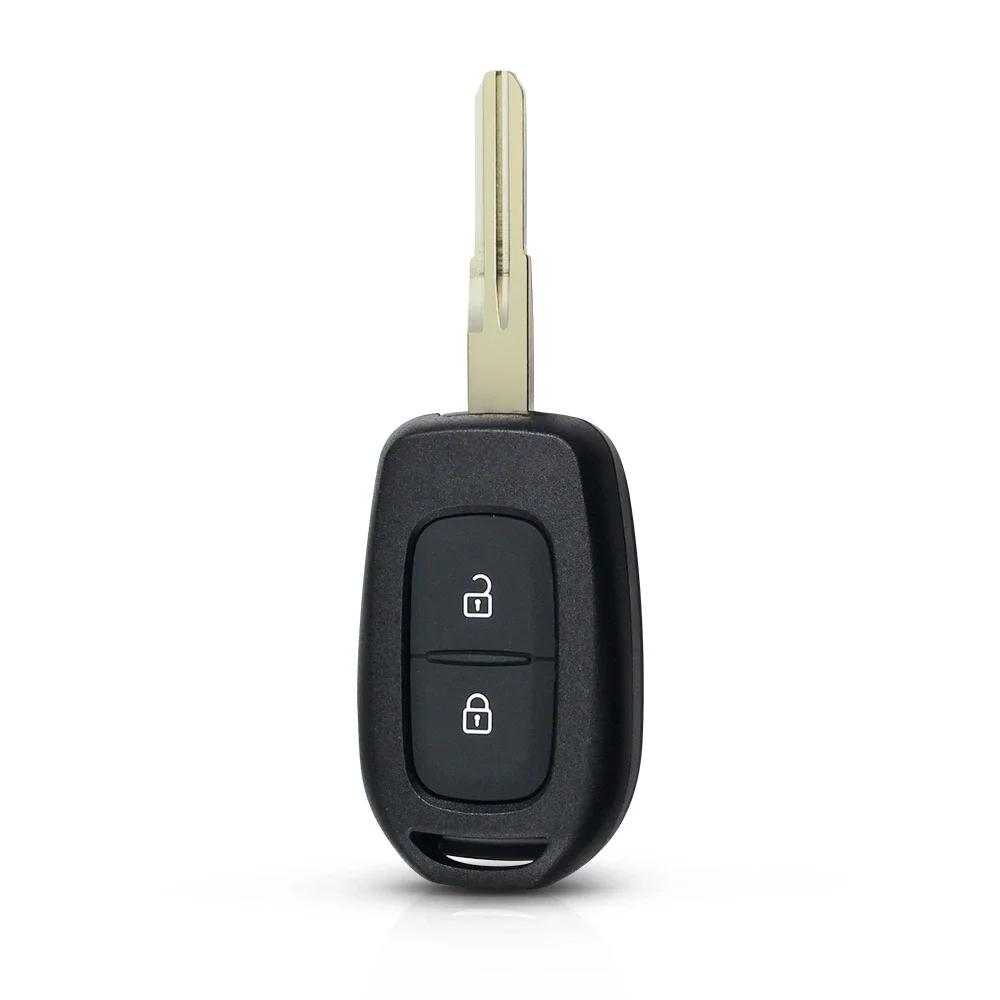 Корпус для дистанционного ключа автомобиля Renault Duster Sandero Logan Clio Captur Laguna Scenic Брелок 2/3 кнопки Замена ключа