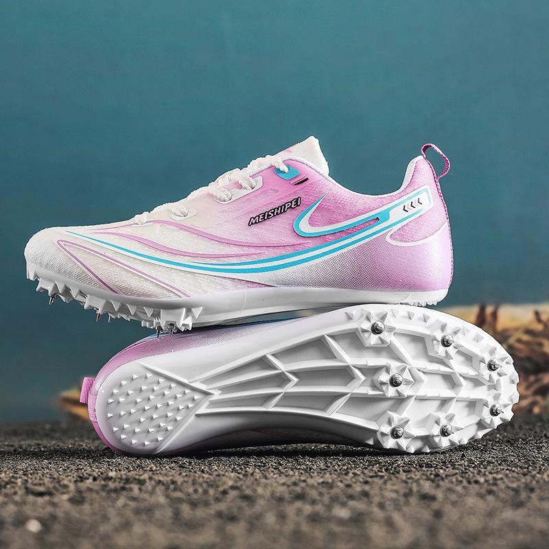 Мужские и женские шиповки для бега, легкоатлетические шиповки, шиповки для спринта, весенне-летние низкие сетчатые шиповки, профессиональные соревновательные, для спортивных тестов ru