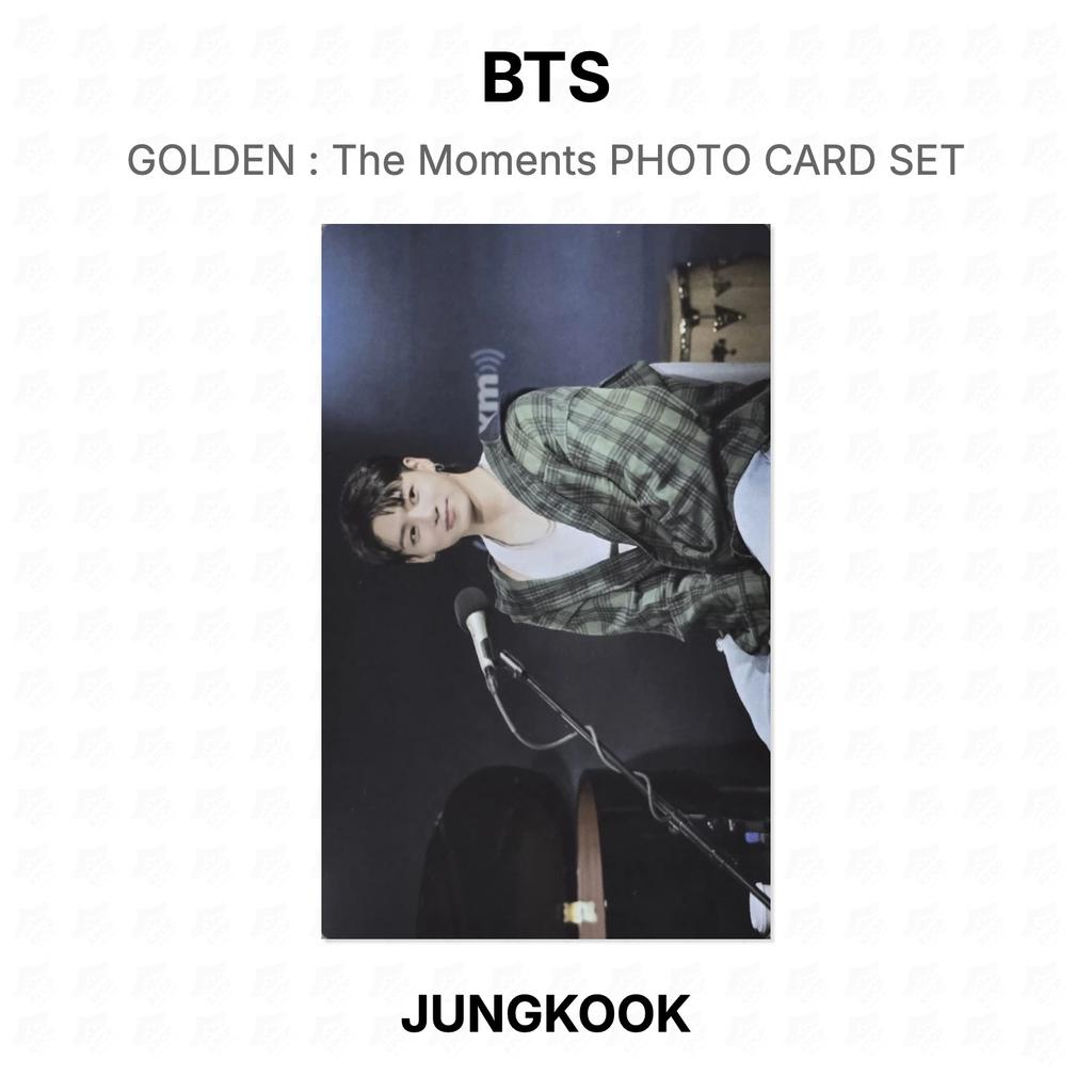 BTS ЗОЛОТОЙ : Набор фотокарточек The Moments Официальная фотокарточка