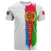 2023 Tessffel Africa Country Eritrea Lion Colorful Retro 3DPrint Men/Women Summer Casual Funny Short Sleeves T-Shirts Streetwear
