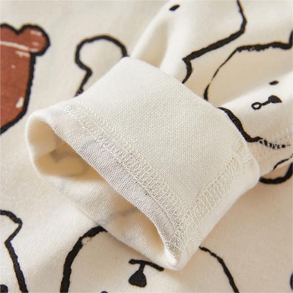 KIDDIEZOOM New Baby Boys Girls Rompers 100%cotton Cartoon Pattern Long Sleeves Jumpsuit Spring Autumn Toddler Infant Onesie