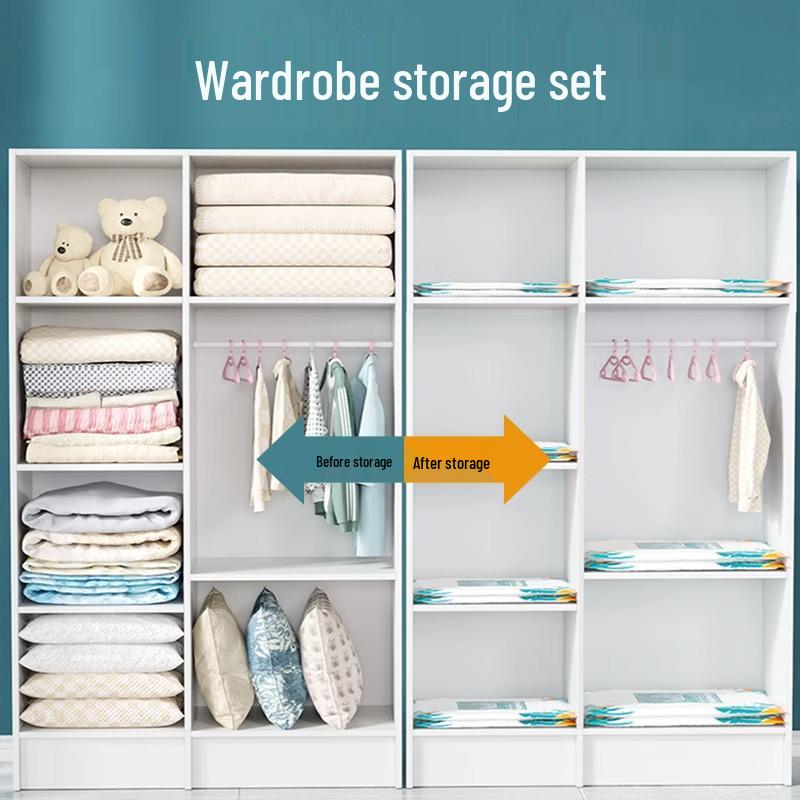 Водонепроницаемый вакуумный мешок для хранения одежды, одеял и курток - влагозащитное и экономящее место решение