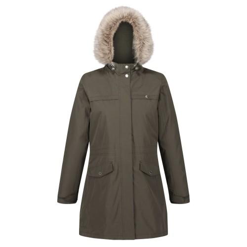Regatta Womens/Ladies Serleena II Faux Fur Insulated Winter Parka