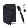 Multi-in-1 Golf Club Cleaning Set Microfiber Towel Brush Divot Tool Line Marker and Pitch Repair Tool for Men Women