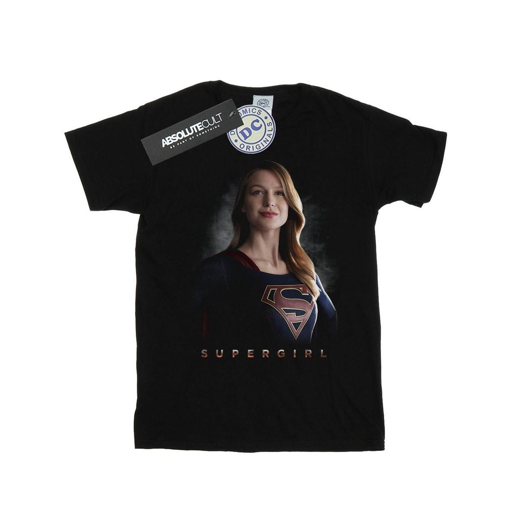 DC Comics Womens/Ladies Supergirl TV Series Kara Pose Cotton Boyfriend T-Shirt
