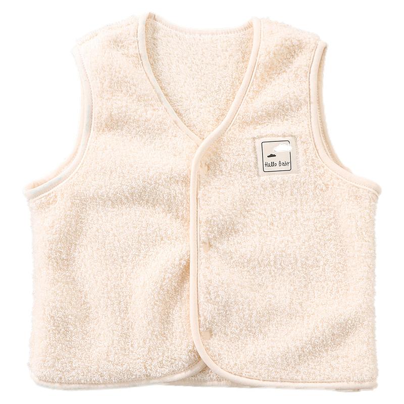 Детский жилет Детский плюшевый теплый жилет Куртка