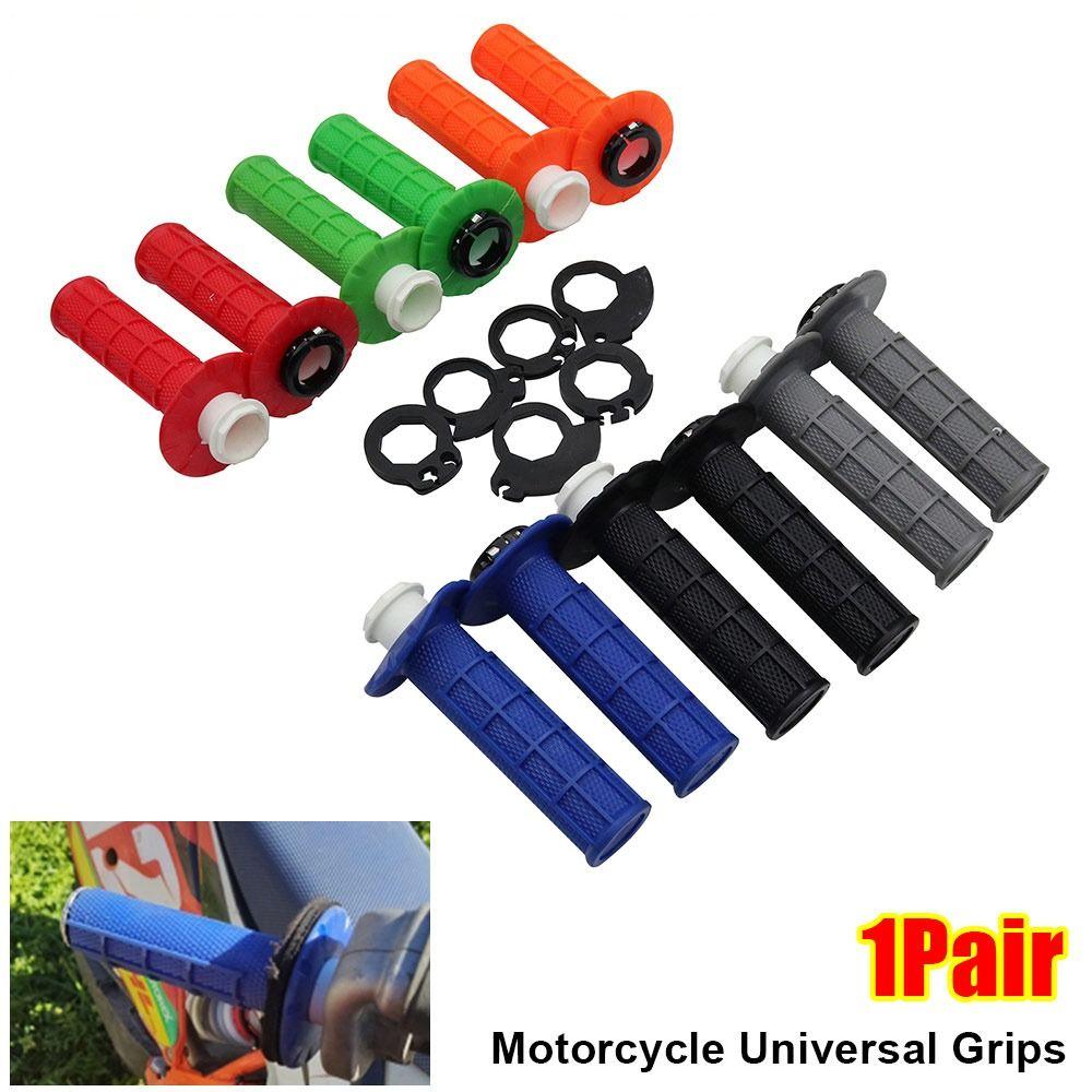 1Pair Lock-on Motorcycle Universal Grips Handlebar Grips For KTM CRF SXF EXC Motocross Dirt Bike
