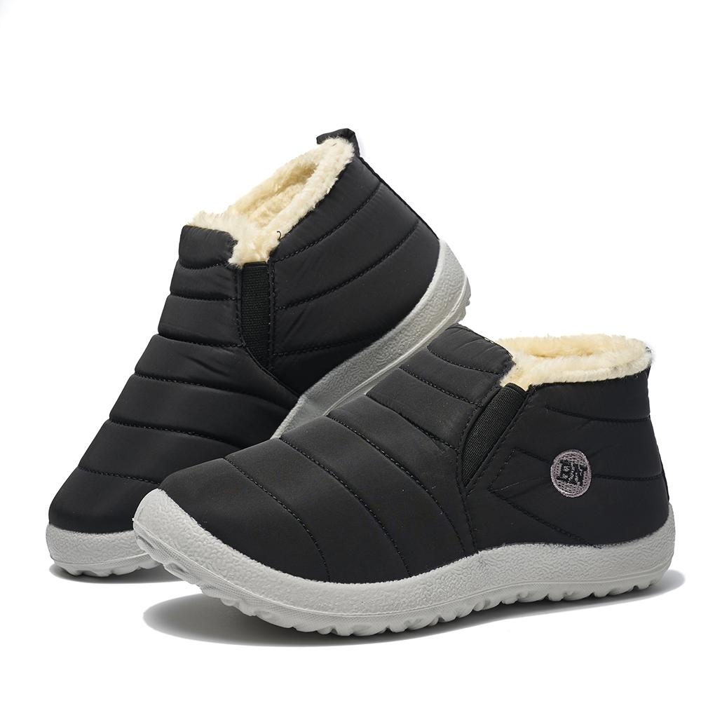 Bairuilun женские/мужские зимние ботинки сохраняют тепло, водонепроницаемая зимняя обувь