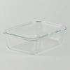 Pearl Metal Storage Container, Heat-Resistant, Rectangular, 590ml, Le Ciel, HB-2856
