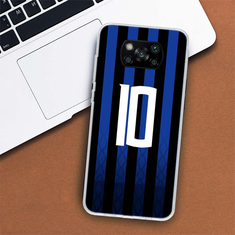 FootBall Number 7 10 30 Phone Case For Xiaomi Mi 11 Lite 11i 12X 12 9 8 11T 10T 9T Pro 10 5X 6X Ultra 5G Cover Coque Capa