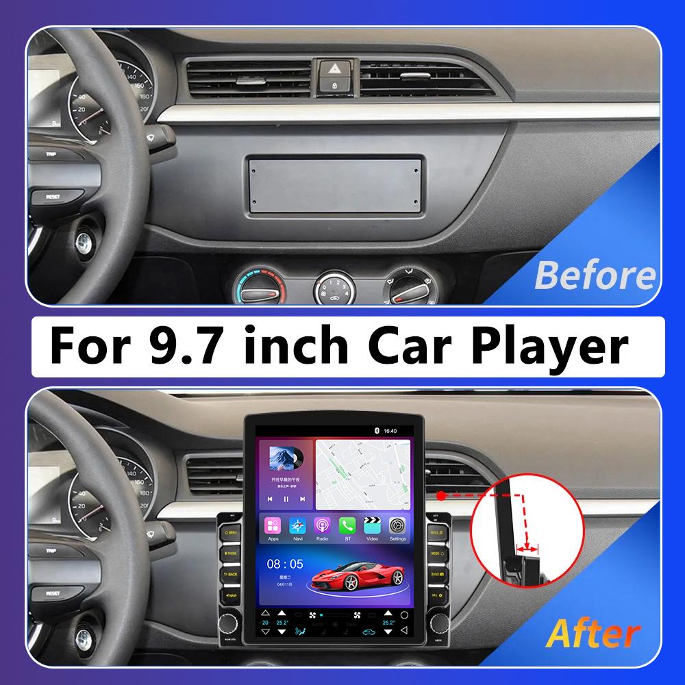 9.7" Vertical Style Tesla Screen Android Car Radio for Ford Everest Ranger/Mazda BT-50 GPS Navigation Multimedia Player 2din