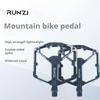 3 Bearing Bike Pedal Ultralight Aluminum Alloy MTB Road Bicycle Pedal Widen Anti-slip Cycling Pedal Bike Accessories