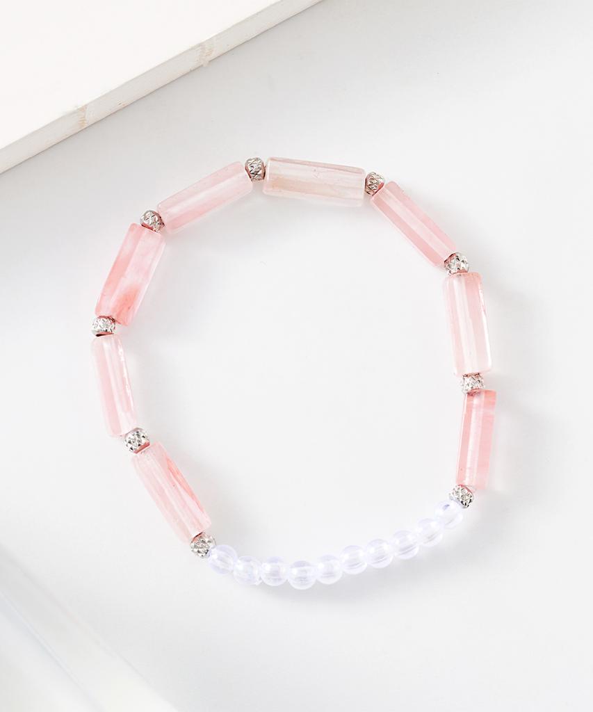Кристальный браслет Polalita Rose Tube (Plt-Br-062_Pk)