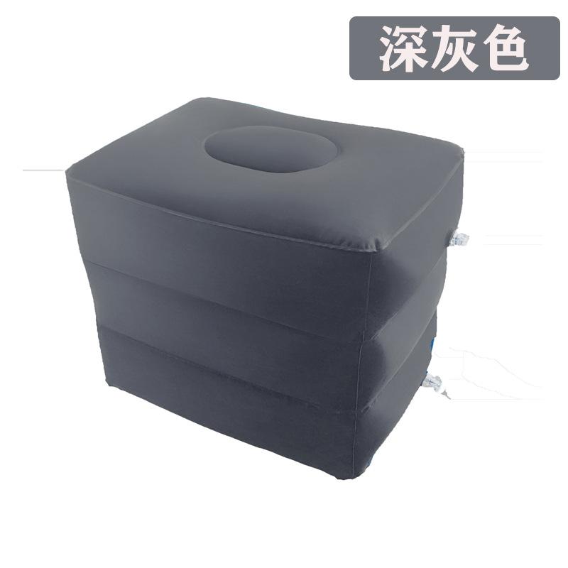 Надувная трехслойная дорожная подушка, подставка для ног, детская подушка для сна в самолете, сиденье, кровать, автомобиль, регулируемая по высоте, подушка для сна в полете, для отдыха