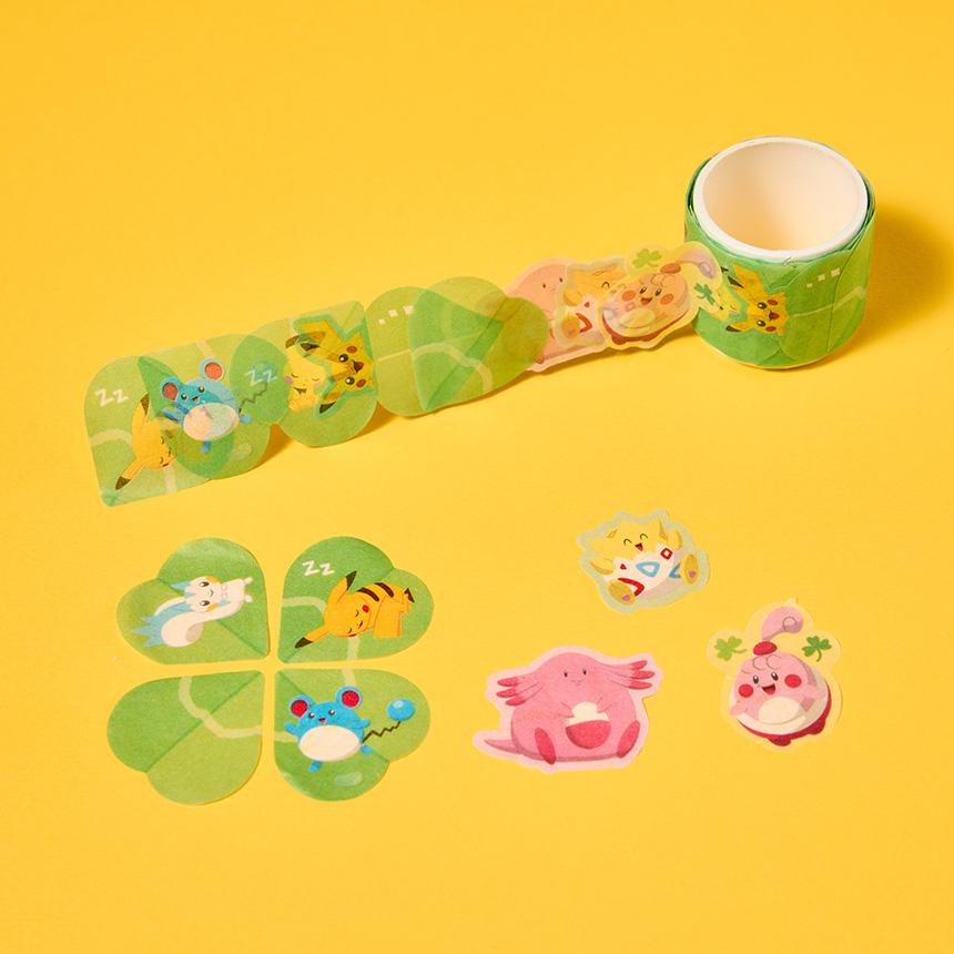[Pokemon] Pokemon Store Lucky for You Masking Stickers