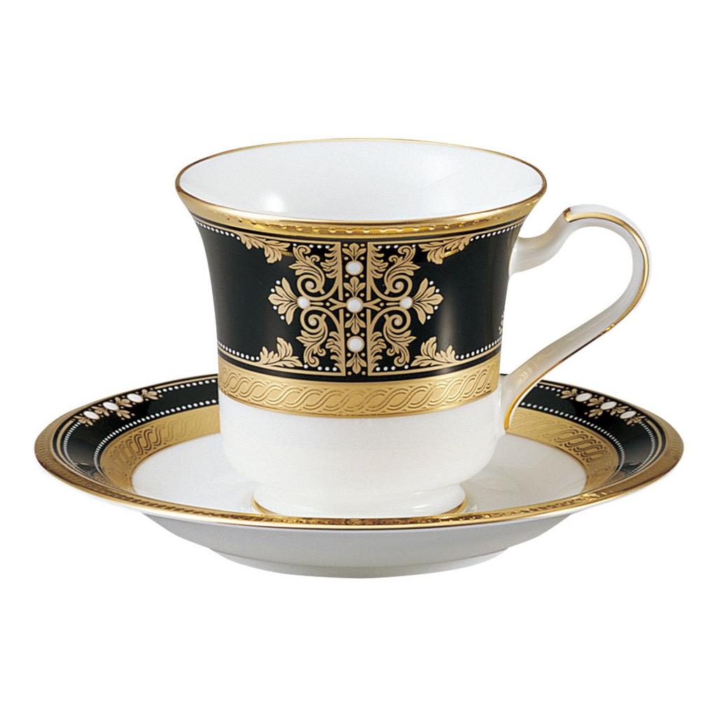 Noritake Американская чашка с блюдцем Evening Bone & Saucer, 220 мл, Majesty, Фарфор, T59589/4818