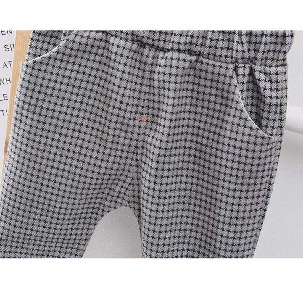 Модный костюм для мальчиков, комплект из трех предметов для новорожденных и детской одежды