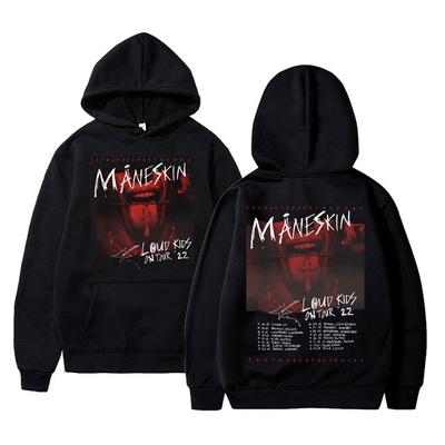 Толстовка Maneskin Louds Kids Gets Louder Tour унисекс, уличная одежда в стиле хип-хоп, мужская толстовка большого размера, унисекс, женские толстовки в стиле панк-рок-группы