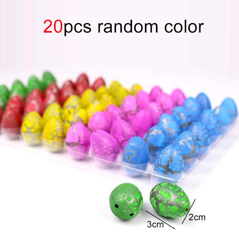 10/20pcs Magic Dinosaur Egg Toy Hatching Growing In Water Grow Eggs Animal Breeding Process Educational Toys Funny Gifts TMZ
