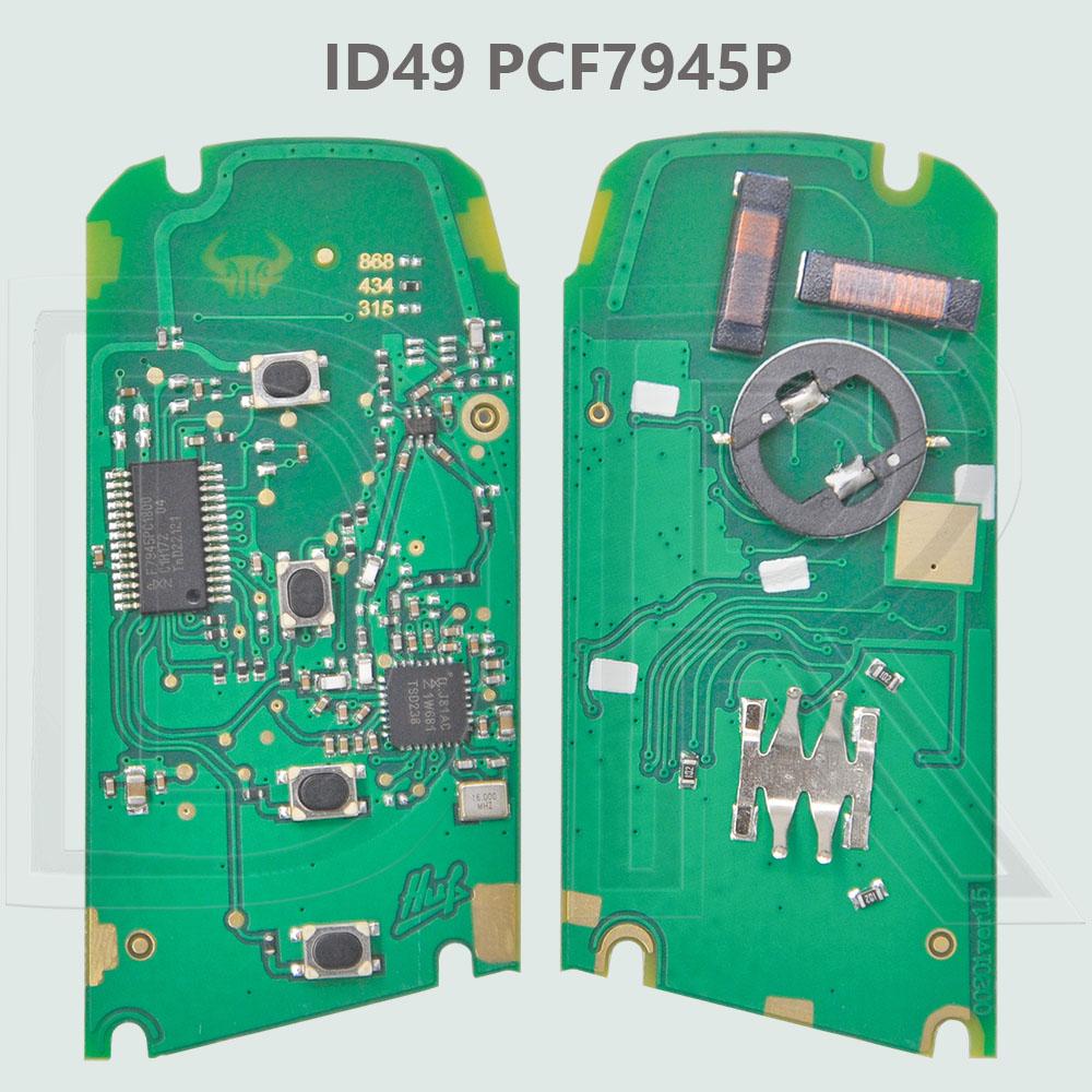 DR ID49 PCF7945P/7953P CAS4 CAS4+ FEM 315/433/868 МГц Бесключевой Автомобильный Пульт Дистанционного Управления Для BMW F Шасси 1 3 5 7 X1 X3 X4 X5 X6 M2 M3 3GT