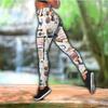 Daily Necessities Print Yoga Outfit for Women Fashion 3D Printed Workout Leggings Fitness Sports High Waist Casual Yoga Pants