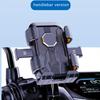 Новый держатель для телефона для велосипеда для курьеров, специально для навигации, фиксация шестью лапками, защита от тряски, прочный