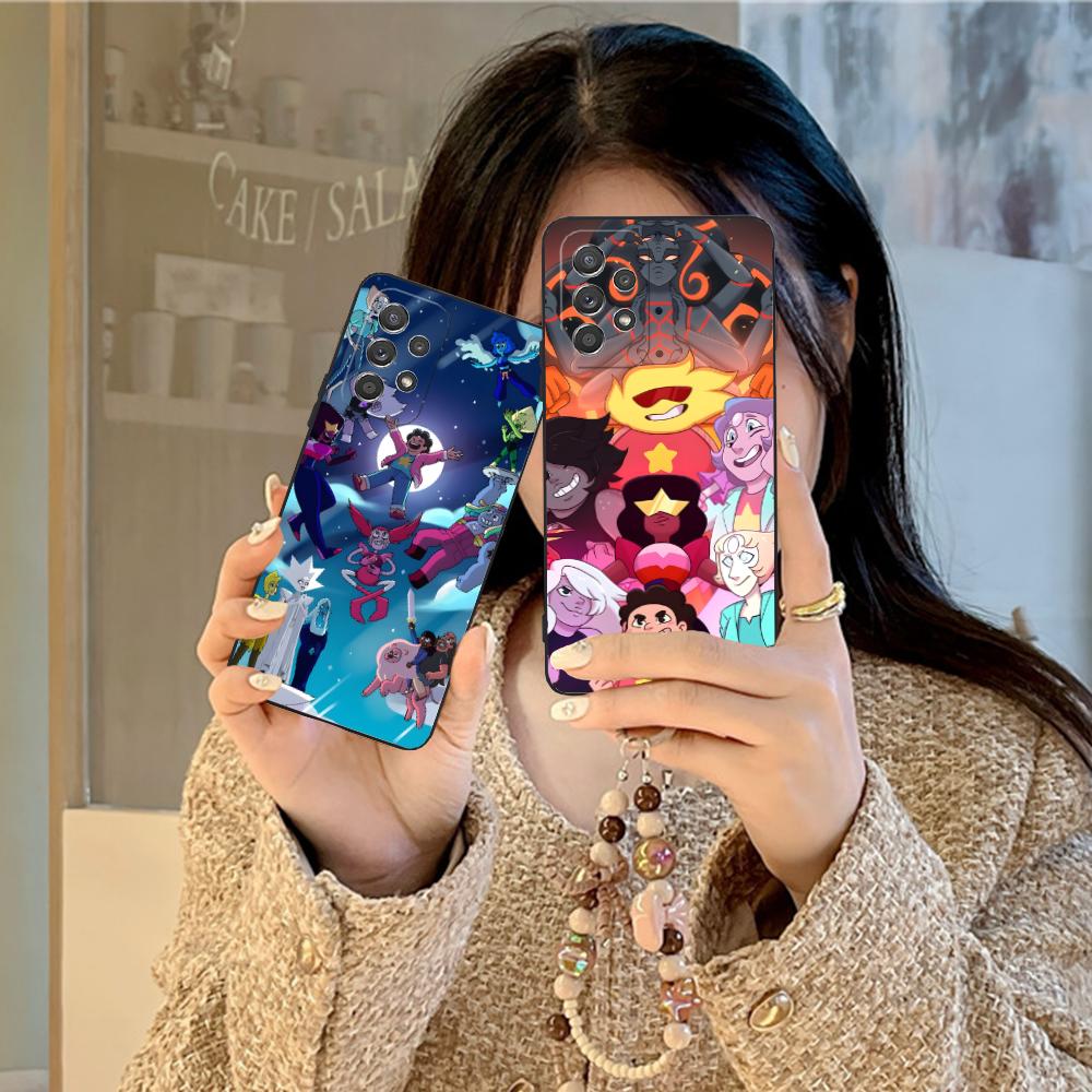Чехол для мобильного телефона Steven Universe для Samsung Galaxy M55 54 42 35 34 33 32 23 22 15 14 13 12 F55 5G Цветной Защитный Чехол для Телефона