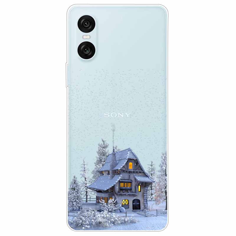 Силиконовый прозрачный чехол для Sony Xperia 10 VI Чехол TPU Милый прозрачный корпус для Sony Xperia 1 VI Чехол 10VI 1VI Печать Мультяшный