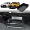 Передний органайзер для хранения под сиденьем для Jeep Wrangler JL JLU 2018-2025 и Gladiator JT -2025 Нижний скрытый ящик для хранения Автомобильный лоток