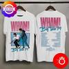 Wham Большая Тур 84 Белая Футболка Двусторонняя