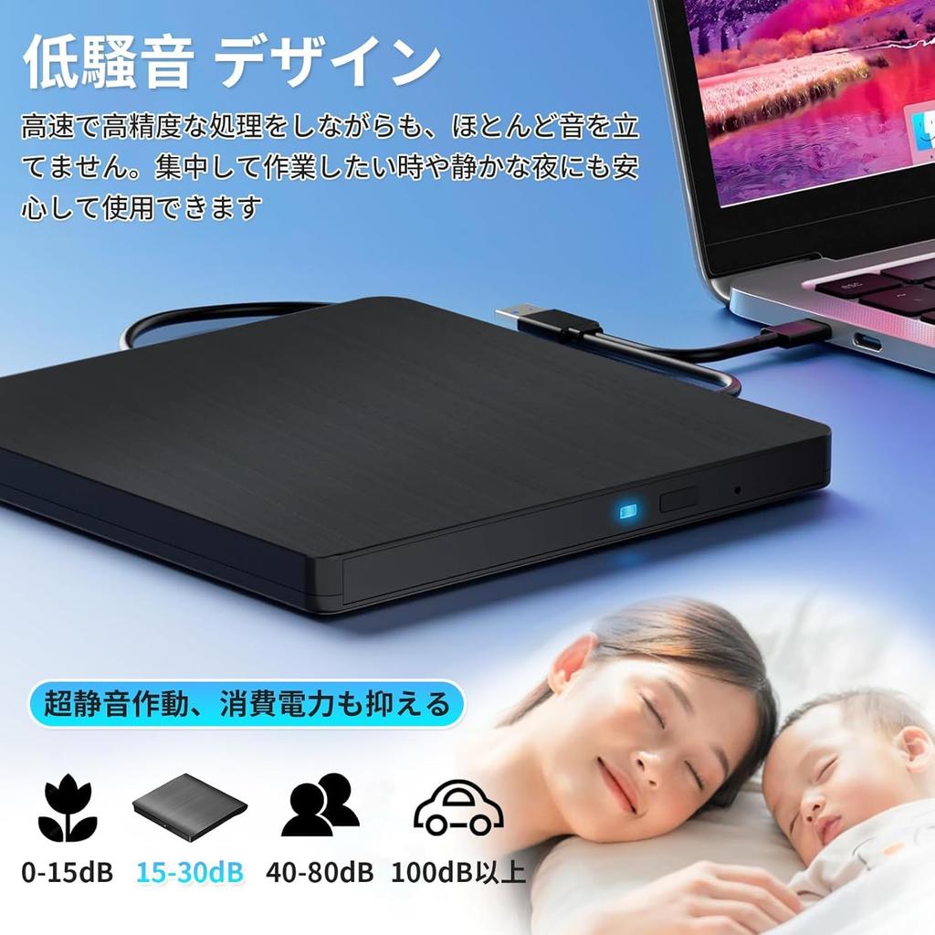 CD DVD Внешний DVD Высокоскоростной 8XDVD 24XCD Внешний оптический USB-дисковод с двумя внешними CD-дисками Совместимый с MAC CD Внешний сверхтонкий портативный привод, привод,