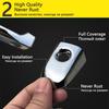 Chrome Smart Outer Door Handle Cover for Volvo XC60 60 MK2 2018     Car External Protective Accessories Stickers
