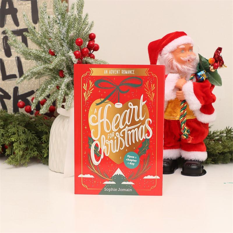 Сердце на Рождество Адвент-роман 24 дня Праздничный роман История любви Книга Рождественские подарки