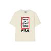Новая футболка FILA x Have A Good Time Унисекс Сырно-белая F11U229103F-IV