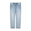 Jack & Jones Men's Straight-Leg Washed Whiskers Jeans
