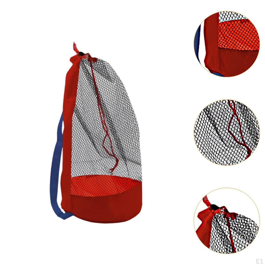 Сетчатая пляжная сумка-тоут для путешествий, портативное хранилище для тренировок, фитнеса, спортзала