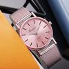 Trendy Unisex Simple Female Stainless Steel Dial Quartz Braceletes Women Watches Girl Casual Bracelet Ladies Watch Luxury