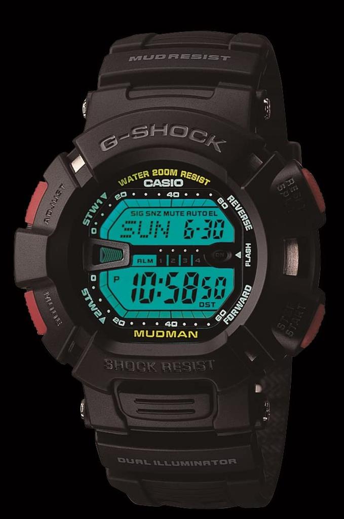 Casio Часы MUDMAN G-SHOCK G-9000-1 Мужские [Б/у]