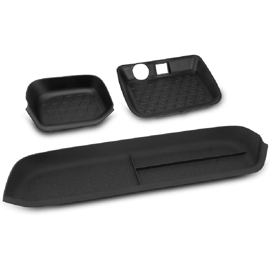 PIFOOG Passenger Storage Organizer Mat Fit For Toyota RAV4 2025 2024 Glove Box Organizer Tray Car Interior Center Console Accessories Silicone