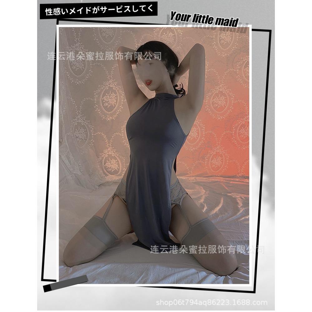 Domila Эротическое нижнее белье Сексуальное с открытым боком Ципао Униформа Соблазн Горячий костюм Пижама Страсть Европейское и американское Оптом