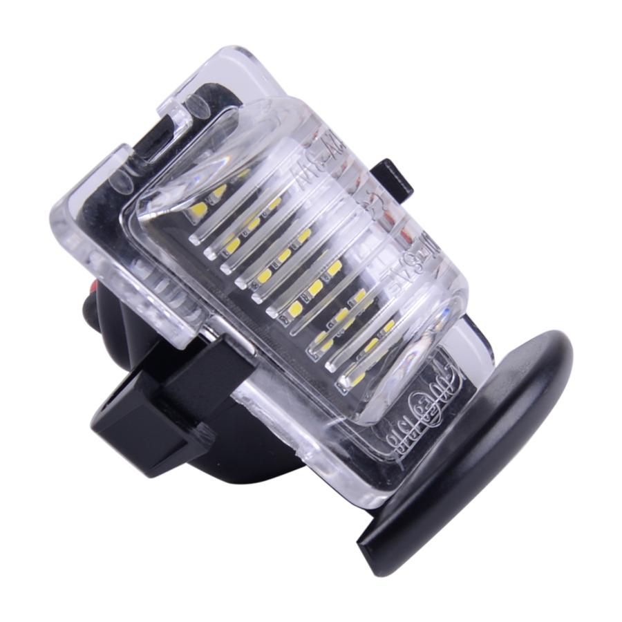 Для 07-18 Jeep Wrangler JK Задний фонарь подсветки номерного знака Бамперный фонарь Прозрачная линза Белый