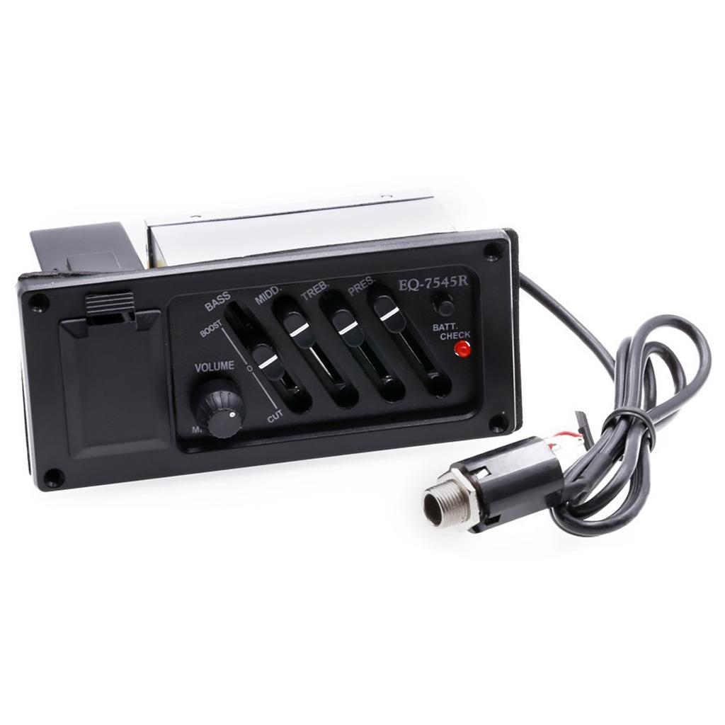 Звукосниматель для акустической гитары, балансирующий эквалайзер для фолк, классической музыки, универсальные аксессуары