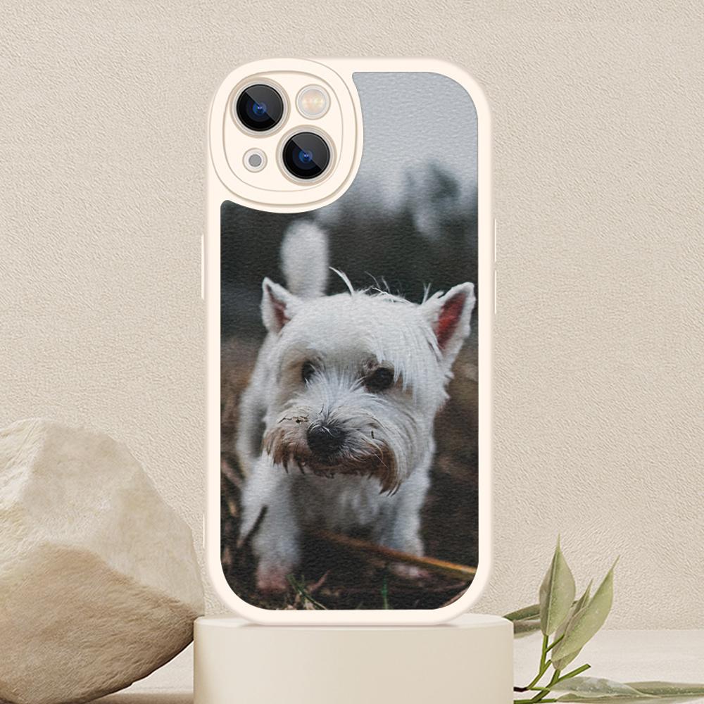 Чехол для телефона West Highland Terrier Westie для iPhone 13 12 11 14 Pro MAX MiNi 7 8 14 Plus XS XR 13 Pro Защитные чехлы из овчины