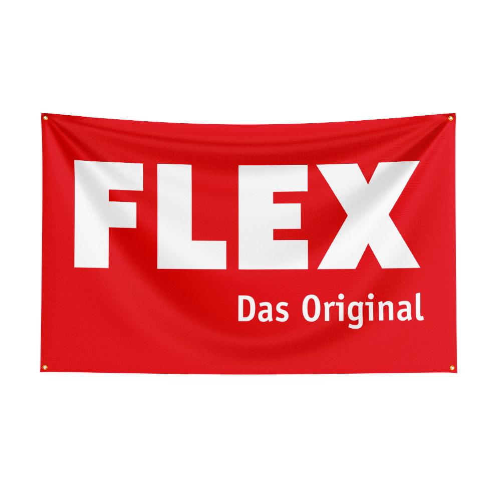 Флаг-баннер Fflexs 3x5 футов с латунными люверсами, HD-печать, фон для выставки, гаража, гобелен для декора спальни