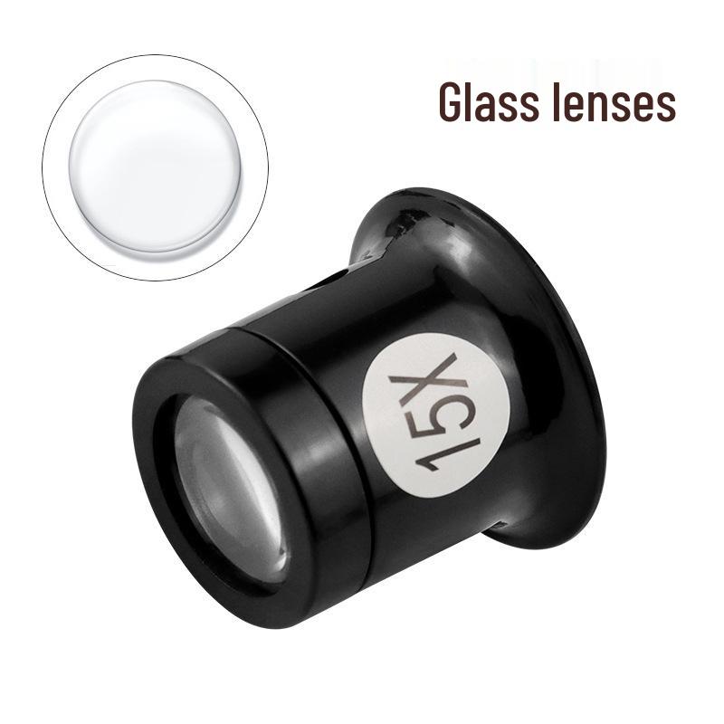 Лупа для ремонта часов: Окулярное стекло 5X, 10X, 15X, 20X